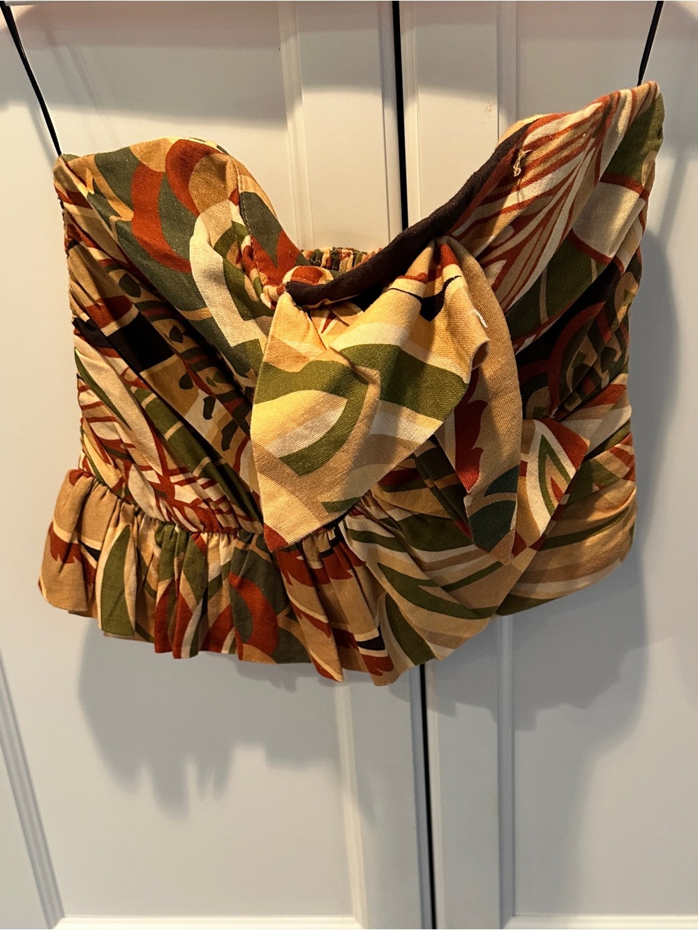 Zara Multicolor Tropical Ruffle Two-Piece Set Size S - Picture 10 of 16